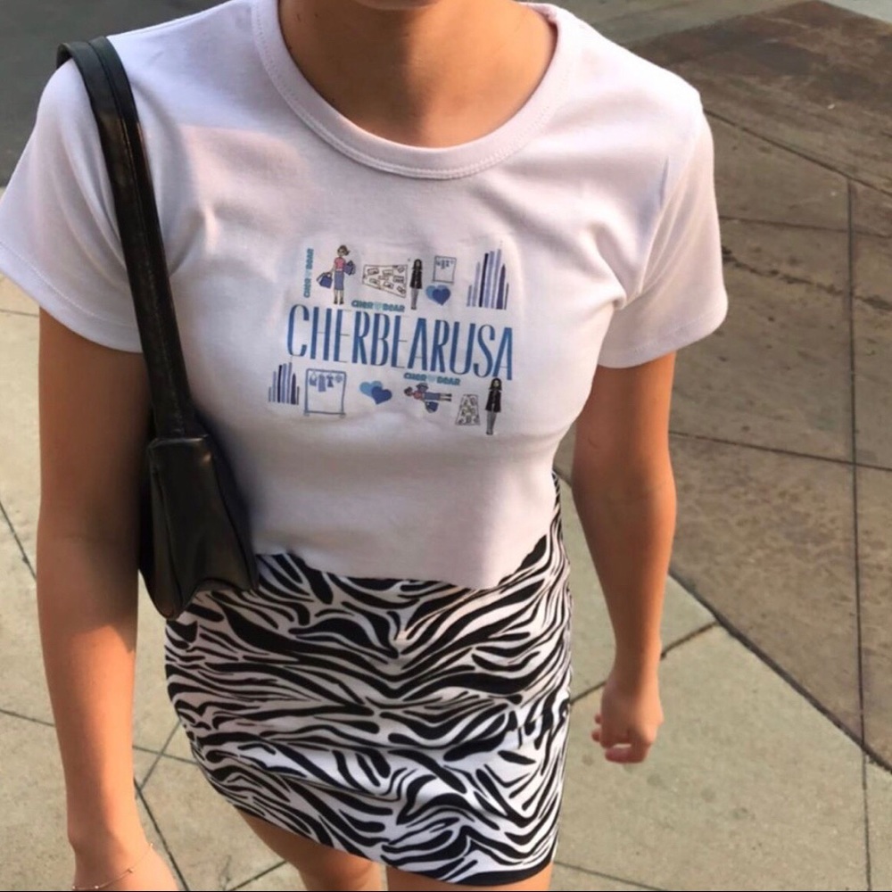 y2k baby tee